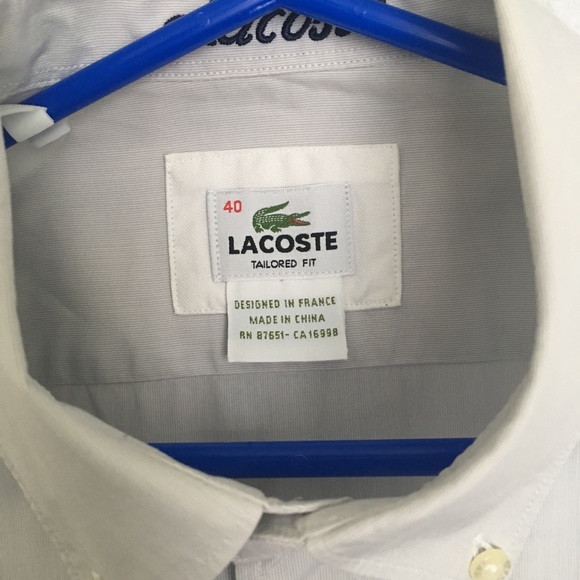 Lacoste men’s NWOT - Picture 4 of 8